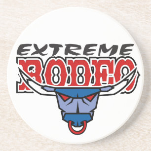 Western Cowboy Cowgirl Horse Barn Rodeo Coasters