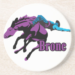 Western Cowboy Cowgirl Horse Barn Rodeo Coasters