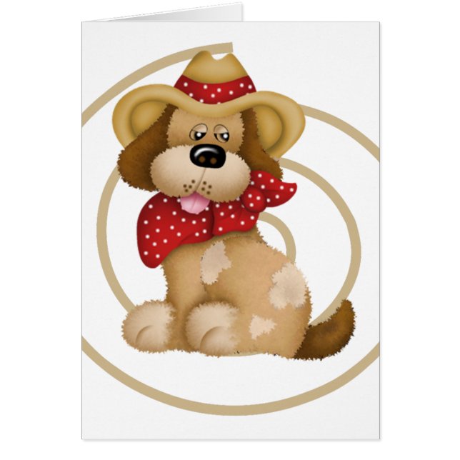 Western Cowboy Dog (Front)