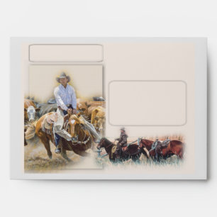 Western Cowboy Envelopes