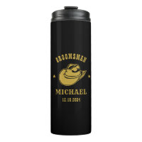 Western Cowboy Hat Groomsmen Personalised Name