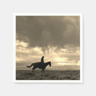 Western Cowboy Paper Napkin
