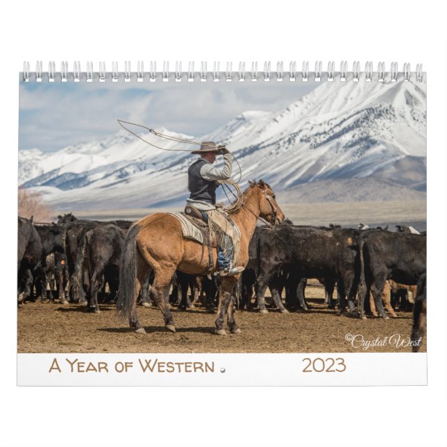 Western Cowboy Ranching Calendar (Cover)