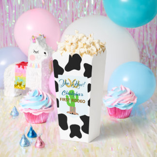 Western Cowboy Rodeo Birthday Favour Box