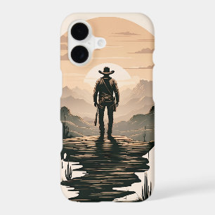 Western Cowboy Silhouette