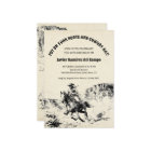 Western Cowboy Vaquero Wild West Horse Birthday