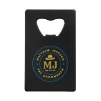 Western Cowboy Vintage Logo Monogram Groomsmen