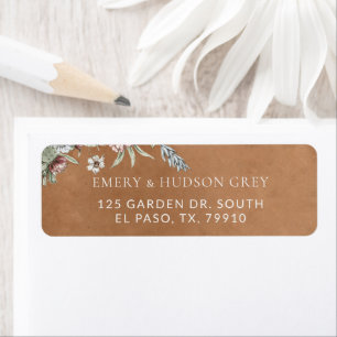 Western Cowboy Vintage Southwest Floral Wedding