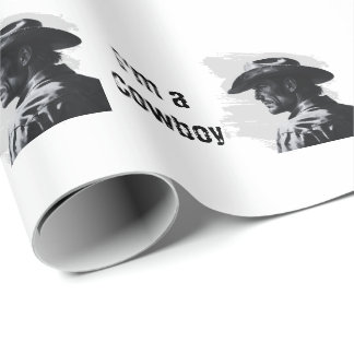 Western Cowboy Wrapping Paper | Gifts for Him