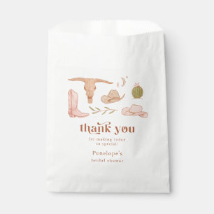 Western Cowgirl Bridal Shower  Favour Bags