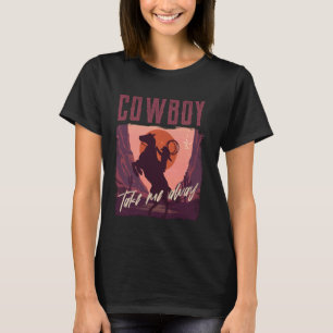 Western Cowgirl Cowboy Take Me Away Country Music T-Shirt