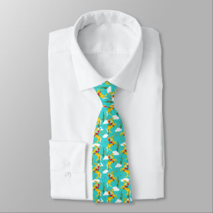 Western Cowgirl Retro Patterned Tie