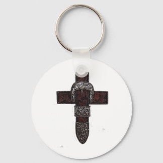 Western cross key ring
