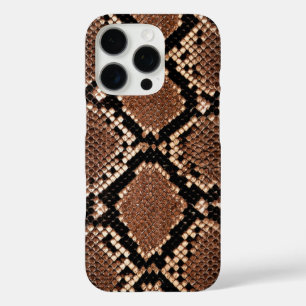 Western Diamondback Rattlesnake Skin iPhone 16 Pro Case