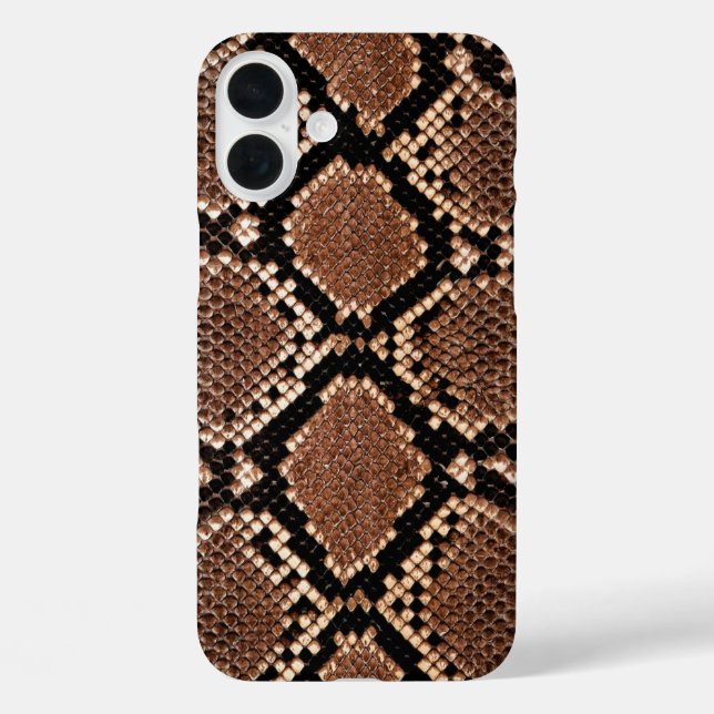 Western Diamondback Rattlesnake Skin Case-Mate iPhone Case (Back)