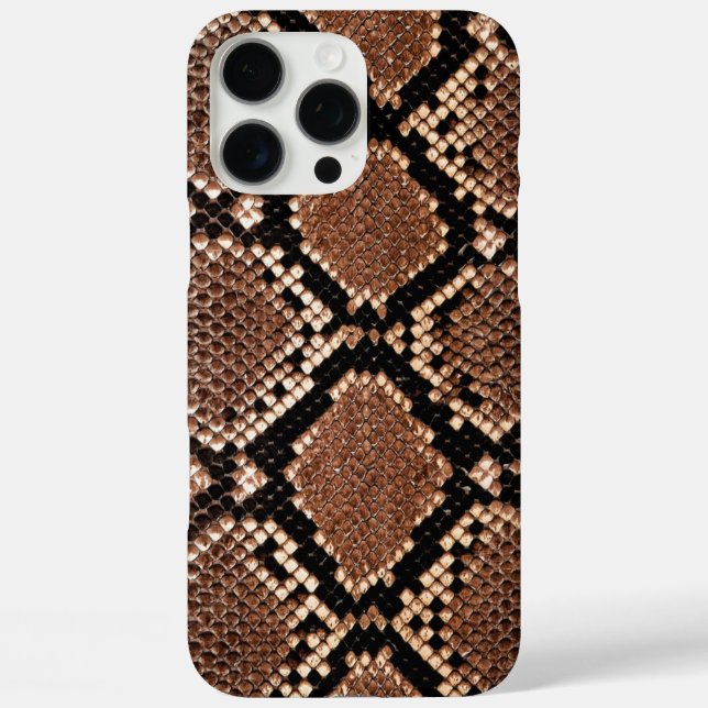 Western Diamondback Rattlesnake Skin Case-Mate iPhone Case (Back)