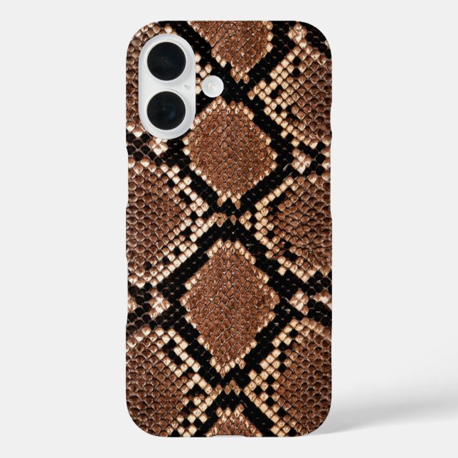 Western Diamondback Rattlesnake Skin Case-Mate iPhone Case (Back)