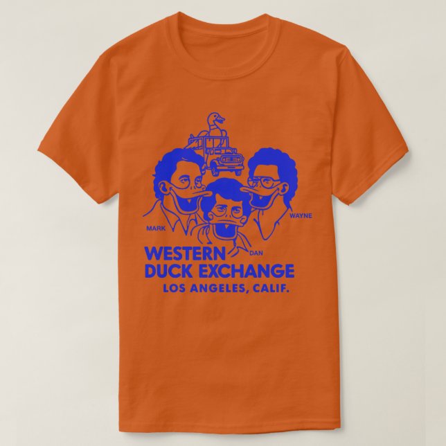 Western Duck Exchange T-Shirt (Design Front)
