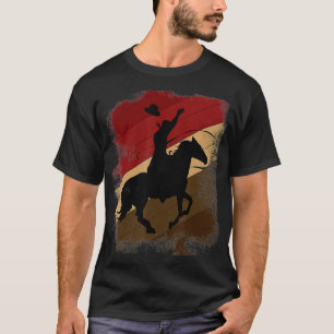 Western Equestrian Farmer Horseback Riding Gift Ho T-Shirt