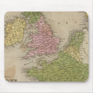 Western Europe Mouse Pad