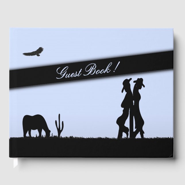 Western Event Guest Book (Front)