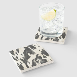 Western Farm Animal Cow Stone Coaster
