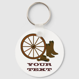 Western Gear Keychain