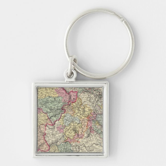Western Germany 2 Key Ring (Front)