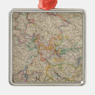 Western Germany Metal Tree Decoration