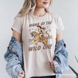 Western Graphic T-Shirt - Tough Kid Mum Tri-Blend Shirt