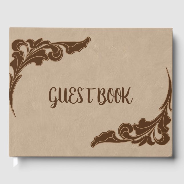 Western Guest Book  (Front)