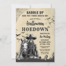 Western Halloween Hoedown Cowboy Party