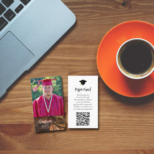 Western Hat and Lasso Graduation Pizza Fund card