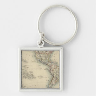 Western Hemisphere 10 Key Ring