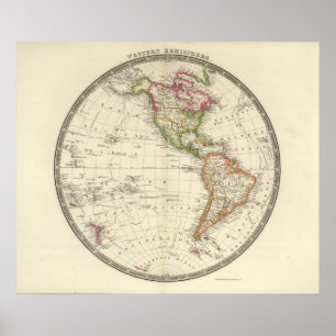 Western Hemisphere 10 Poster