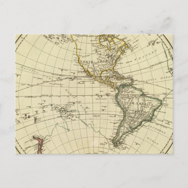 Western Hemisphere 11 Postcard (Front)