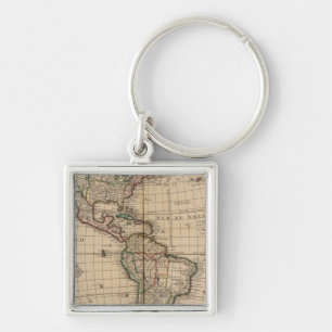 Western Hemisphere 12 Key Ring
