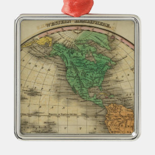 Western Hemisphere 16 Metal Tree Decoration