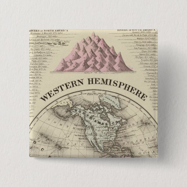 Western Hemisphere 17 15 Cm Square Badge (Front)