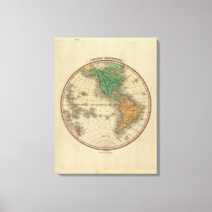 Western Hemisphere 2 Canvas Print