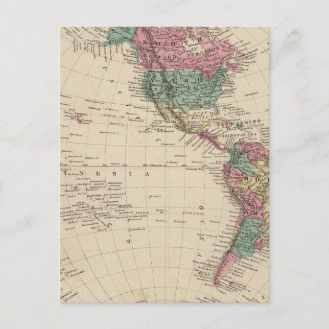 Western Hemisphere 2 Postcard (Front)