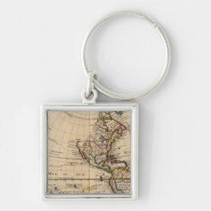 Western Hemisphere 3 Key Ring