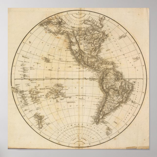 Western Hemisphere 8 Poster (Front)