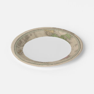 Western Hemisphere 9 Paper Plate