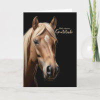 Western Horse Portrait Blank