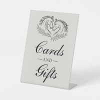Western Horse Rustic Elegant Wedding Cards & Gifts