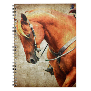 Western Horse Spiral Notebook