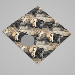Western Horses Tissue Paper