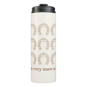 Western Horseshoe Christian Thermal Tumbler