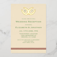 Western Horseshoes Wedding Reception